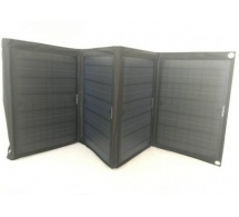 Раскладная солнечная панель Exmork SC50 ватт 12 вольт USB (черный)